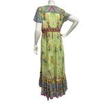Anthropologie Women’s Sz 8 ARIANNA High Low Maxi Dress Bhanuni By Jyoti Boho Photo 7