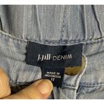 J.Jill  Denim Womens Size 12 Chambray Pants Pockets Preppy Beach Travel Photo 3