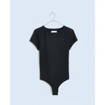 Madewell NWT  Crewneck Thong Bodysuit - Size Small Photo 3