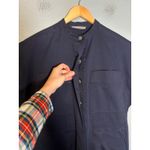 Everlane  The Easy Workwear Jumpsuit Short Sleeve Navy Size Small Utility Gorp Photo 4