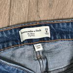 Abercrombie & Fitch The Skinny High Rise Distressed Stretch Blue Jeans Size 28 Photo 10