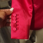 ALC Frank A.L.C DAVIN II TAILORED SATIN DISCO PINK JACKET SIZE 2 Photo 4