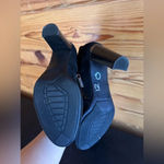 Valdini  Carina black suede knee high heeled boots with soft lining size 9 Photo 6