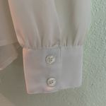 Dizzylizzy White Button up Dress shirt Photo 1