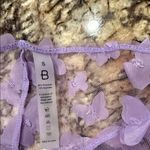 Purple Butterfly Women Swim Sarong Photo 1