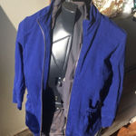 Chico's Chico’s 0/S bright blue zipped athletic jacket Photo 0