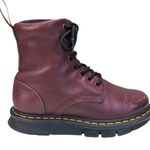 Dr. Martens  Lexington Burgandy Boots GUC $170 Size EU 37 6L    S3739 Photo 2
