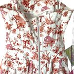 Betsey Johnson  RARE Y2K Skull Cherubs Toile Dress NWTS size 6 Pink Photo 5