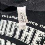 Bella Canvas Southern Comfort Black White Graphic Racerback Tank Swim Coverup Size M Photo 4