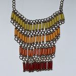 Women’s Orange Necklace.New Without Tag Yellow Photo 1