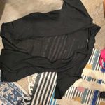 Isabella Rodriguez  small black cardigcan top Photo 1