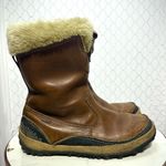 Merrell  stone fur leather winter boots rubber sole 9.5 Photo 3
