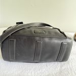 Fossil Vintage  Emerson Medium Satchel Tote, Crossbody Bag Soft  Black Leather. Photo 6