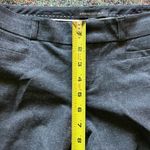 Banana Republic  Sloan Black Straight Capri Leg Pants SZ 0 Petite Trousers Formal Photo 10