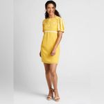 Modcloth  Yellow How Sweet It Is Mini Shift Dress Sunny Bright 8 70s Retro NWT Photo 2