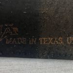 Nocona Made In Texas White Black Leather Belt Cowgirl Western Sz 28 Cacti Photo 7