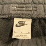 Nike ‎ Fleece Black High Rise Cotton Shorts Size Medium Photo 6