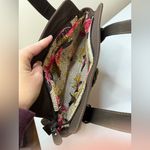 Vera Bradley Y2K Chocolate Brown Quilted Vintage Satchel Photo 5