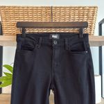 Paige  Verdugo Crop Mid-Rise Black Skinny Jeans, 27 Photo 1