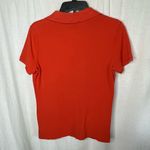 Lauren Ralph Lauren Active Split Neck Short Sleeve Polo‎ Shirt XS Green Label Orange Photo 1