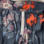 Free People ‎ Floral Smocked Blouse Butterfly Sleeve Top Womens Small Photo 5