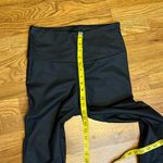 Women’s Large Faux Leather Pleather Leggings Biker Goth Wednesday Addams Fall Black Photo 2