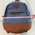 ALDO Denim Chambray Unisex Backpack Adjustable Straps Laptop Pocket School Photo 8