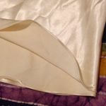 Vintage Creamy Silk Lined Spaghetti Strap Slip Dress Tan Size M Photo 2