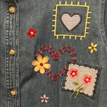 Vintage Denim Embroidered Shirt Photo 2