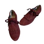 Hinge  Suede Lace Up Oxford Derby Shoes Photo 4