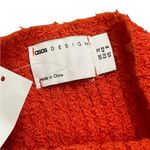 ASOS  Vibrant Orange Textured Halter Top Photo 4