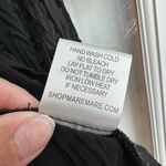 Mare Mare Women’s Hunt Velvet Sheer Polka Dot Blouse Black Size Medium M Photo 9