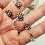 Vintage Aurora Borealis Crystal Y Photo 1