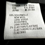 Escada Wool Pants Trouser Straight Leg Zip Fly Career Workwear Black 44 L 37x33 Size L Photo 3