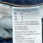 American Eagle Outfitters Women's Ripped Blue Jean Shorts Photo 2