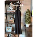 Le Superbe Kaia Botanica Jersey Dress Black Womens Size Medium Photo 3