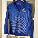 Nba Golden State Warriors Antigua Quarter Zip Half Zip Long Sleeve Jacket Top - M Photo 1