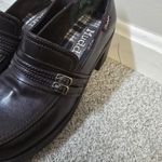 Mudd VTG 90s Welt Brown Size 8M Chunky Platform Block Heel Square Toe Shoe Y2K Photo 2