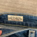 Levi's Levi’s 721 High Rise Skinny Jeans Size 31 Light Wash Distressed Crop Photo 3