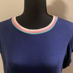 Pink Rose ‎ - Dark blue knee length dress Photo 1