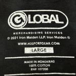 Iron Maiden Killer World Tour 81 Oversized Heavy Metal Tie Dye Photo 3