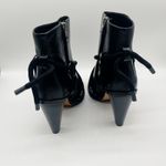 IRO  Wikson Leather Black Pointed Toe Boots Ankle Size 41 US 10 Photo 9