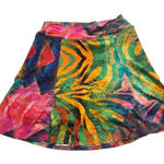 Dona Jo active wear skort multi color sz 2 Pink Photo 0