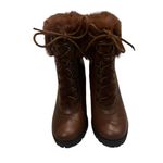 BCBGeneration NWOT, Pelica Faux Leather Combat Boot, Sz 6 Photo 5