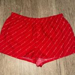 Victoria's Secret Victoria’s Secret PINK Red Love Pink Boxer PJ Shorts - Large Photo 0