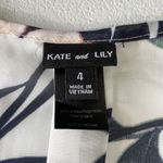 Kate and Lily Womens Floral Chiffon Wrap Maxi Dress Size 4 Semi Sheer Top Fairy Pink Photo 5