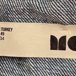 Topshop Moto Jeans 100% Cotton Side Buttons Pockets Skirt Overalls, size 2 Photo 3