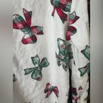 Disney Parks Pajamas shirt Christmas Holiday Retro Mickey Bows long holidays Red Size XL Photo 1