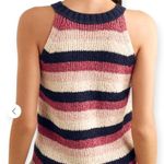J.Crew | XS | Multi-Color Striped Sleeveless Knitted Cotton-Blend Sweater Tank Photo 1