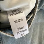 AGOLDE  - Riley Distressed Ripped  Jeans in Light Wash Blue Photo 3